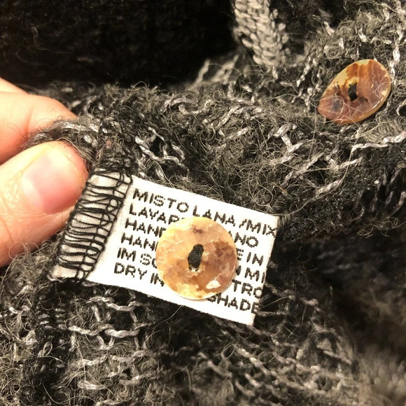 Mastro Moda Positano Made in Italy Wool Embroidered Sweater Large - Picture 8 of 13